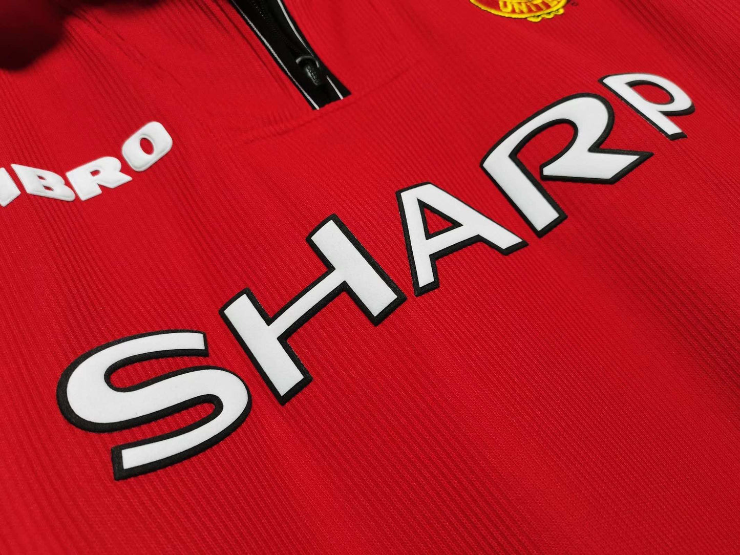 Manchester United 1998/99 Longsleeved Home Jersey - Retro Edition - The Jersey Vault
