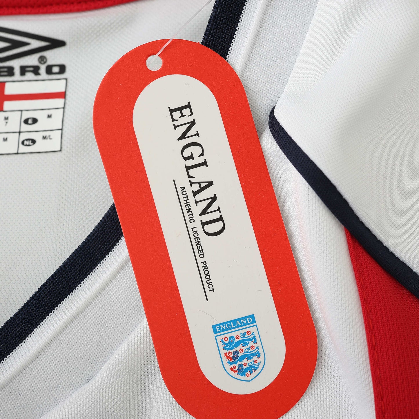 England 2003/03 Home Jersey - Retro Edition - The Jersey Vault