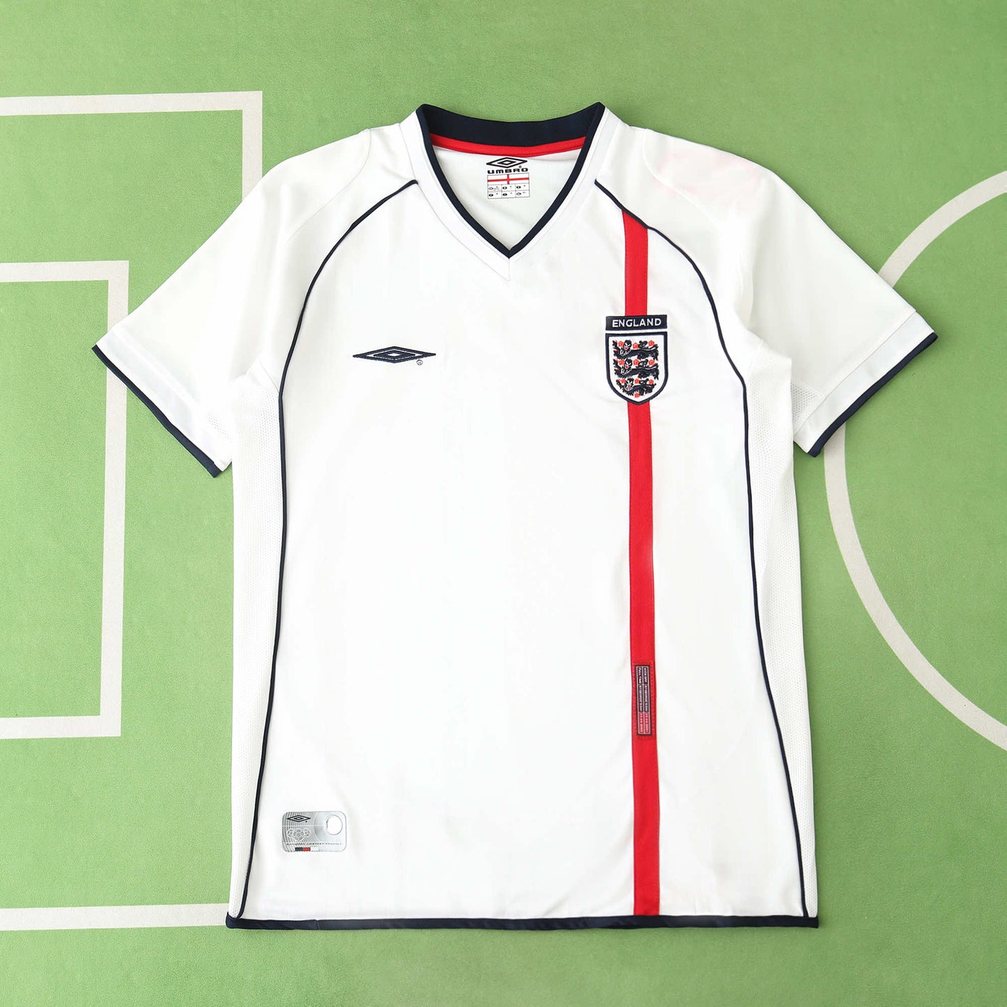 England 2003/03 Home Jersey - Retro Edition - The Jersey Vault