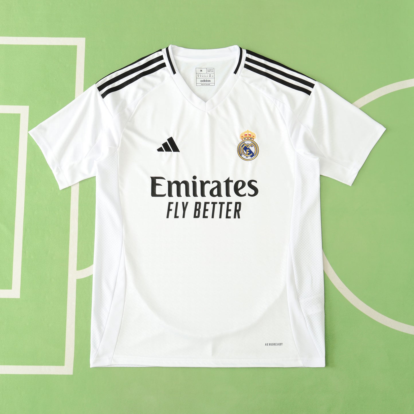 Real Madrid 2024/25 Home Jersey - Fan Edition - The Jersey Vault