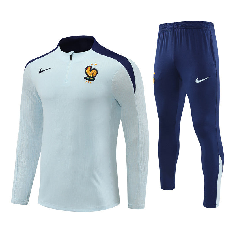 France 2024/25 Training Tracksuit (Light Blue)