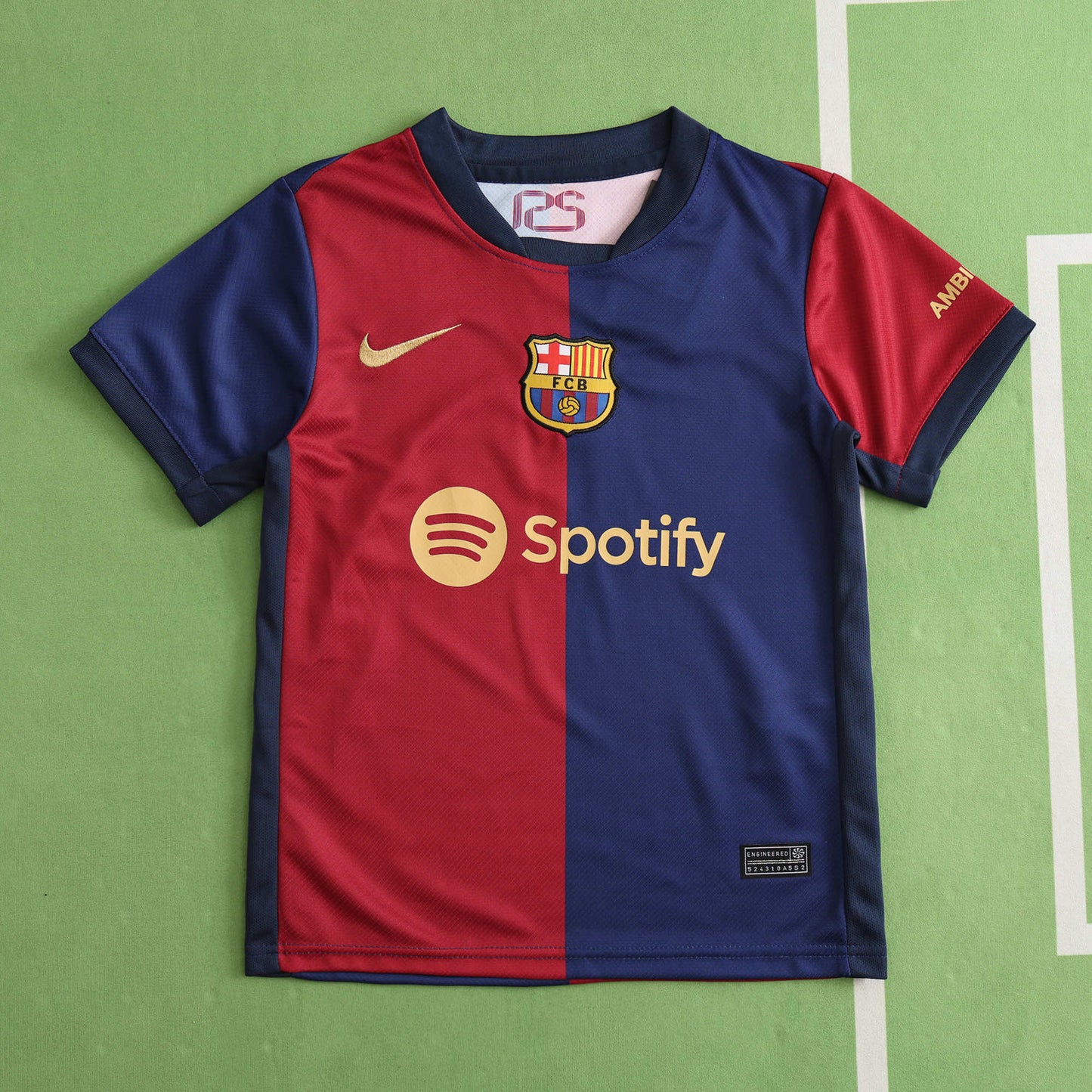 FC Barcelona 2024/25 Home Kit - Fan Edition (Kids) - The Jersey Vault