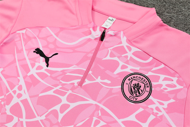 Manchester City 2024/25 Training Tracksuit (Pink)