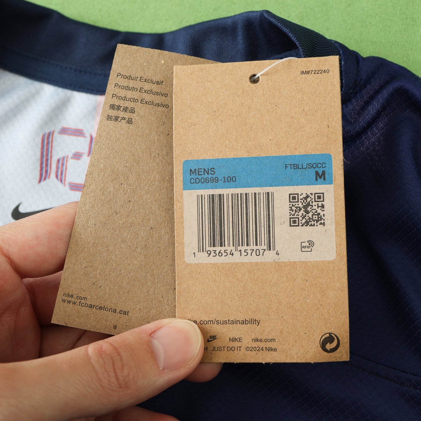 FC Barcelona 2024/25 Home Jersey - Fan Edition - The Jersey Vault