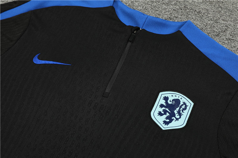 Netherlands 2024/25 Training Tracksuit (Black)