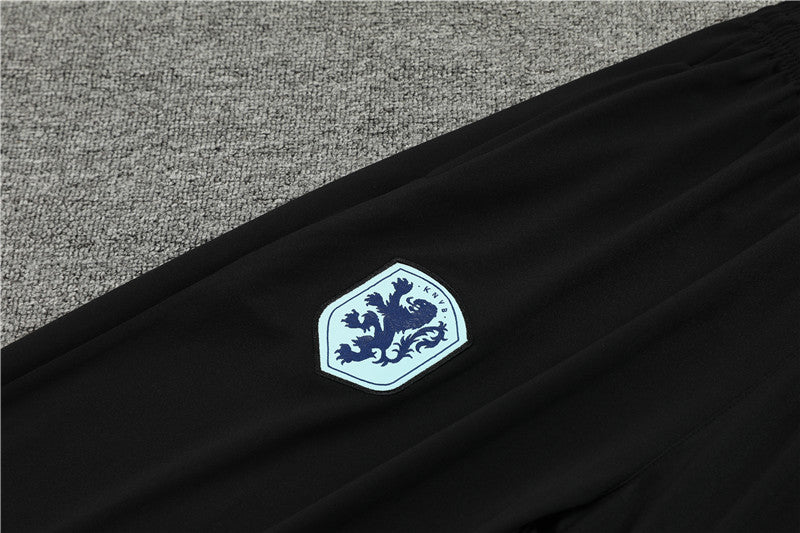 Netherlands 2024/25 Training Tracksuit (Black)