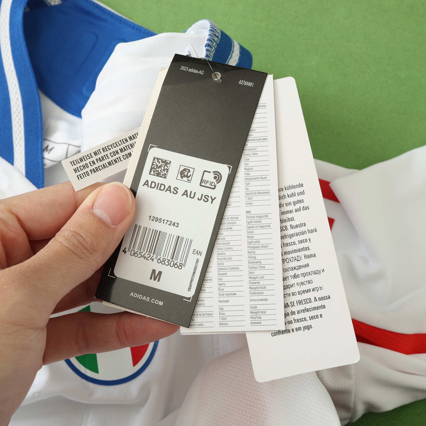 Italy 2024/2025 Away Jersey - Player Edition