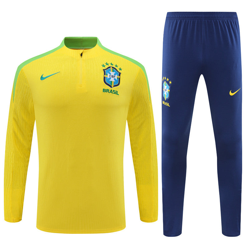Brazil 2024/25 Training Tracksuit (Yellow)