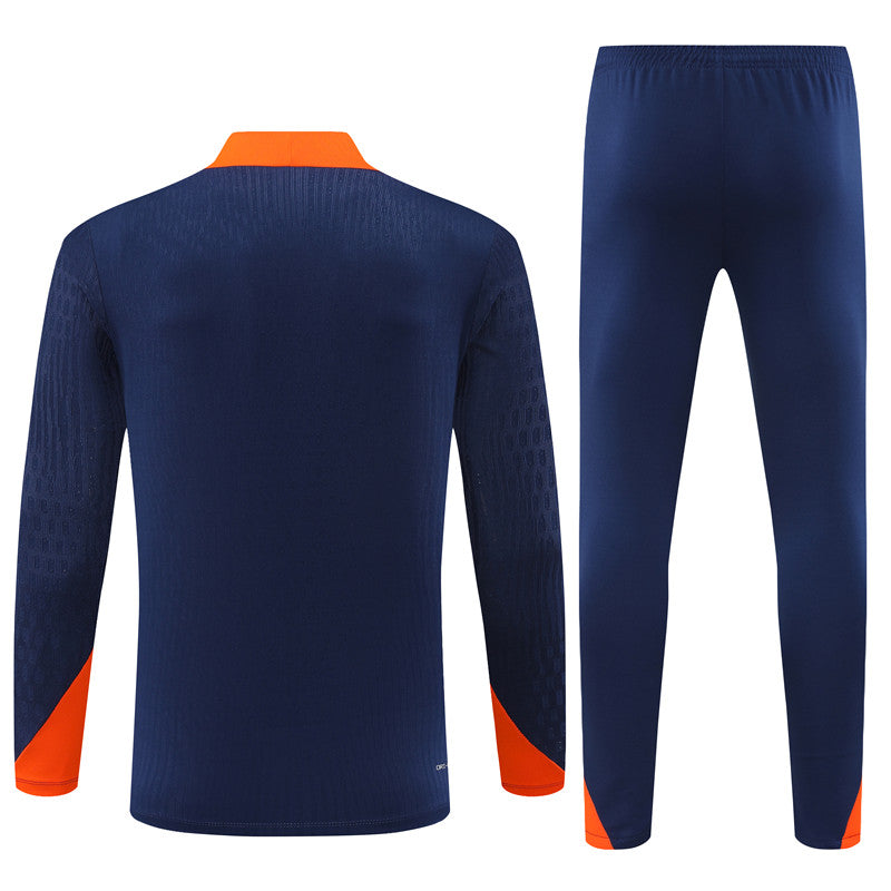 Netherlands 2024/25 Training Tracksuit (Navy)