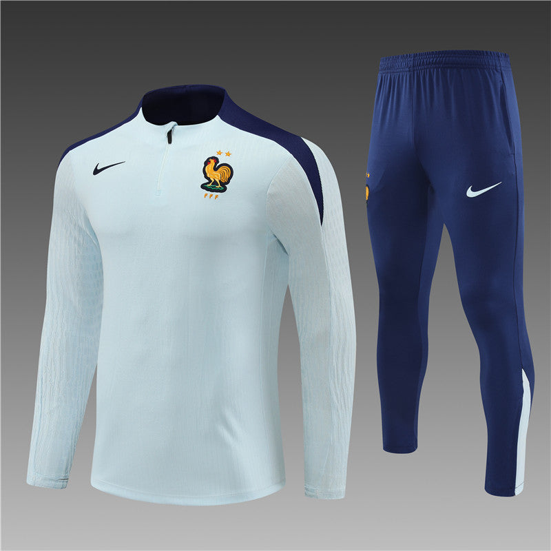 France 2024/25 Training Tracksuit (Light Blue)