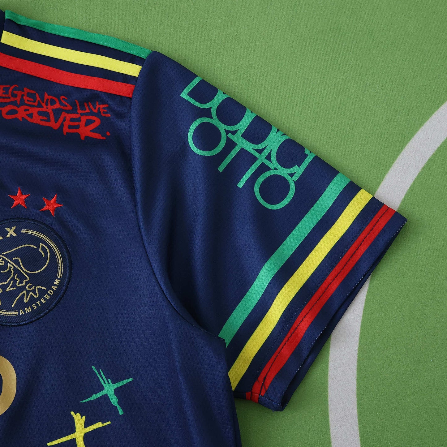 AFC Ajax 2025/26 Bob Marley Concept Jersey - Special Edition (Navy)