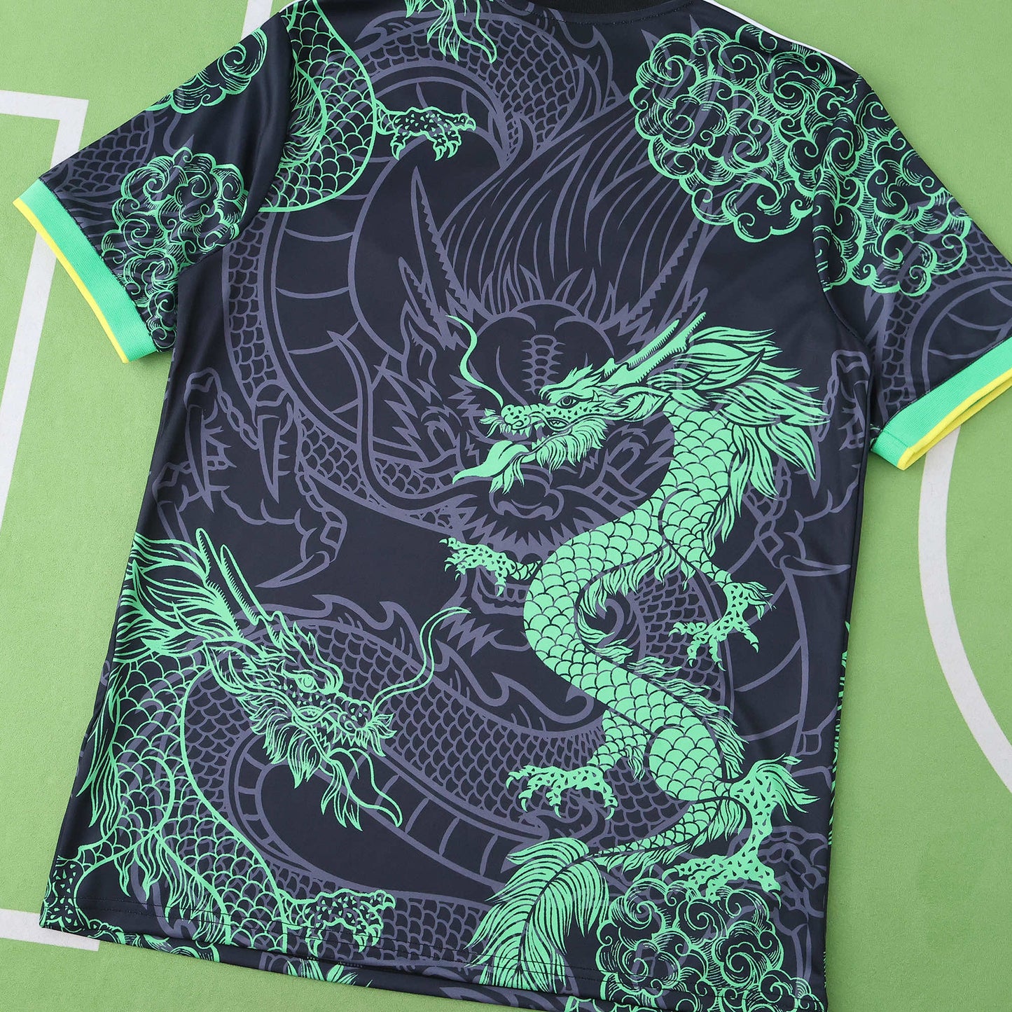 Real Madrid 2024/25 Emerald Dragon Jersey - Special Edition - The Jersey Vault