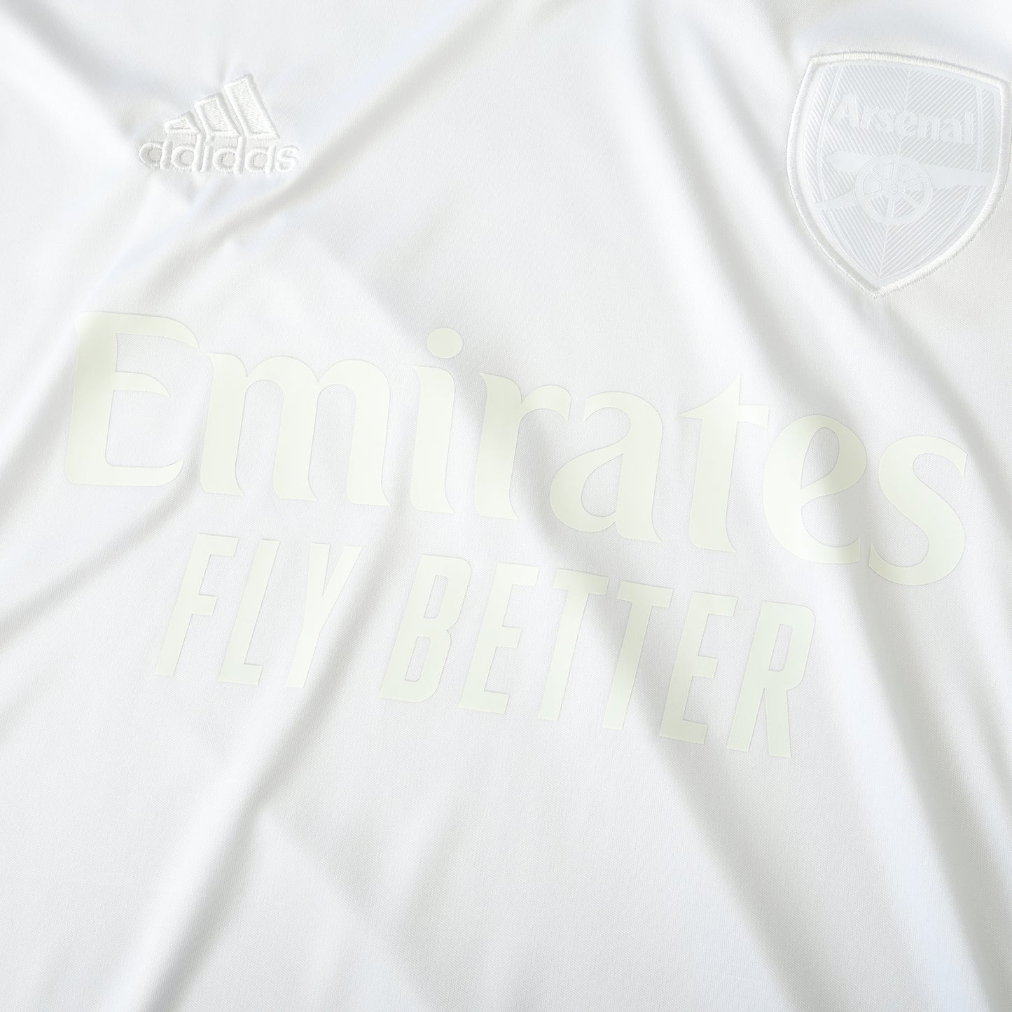 Arsenal 2024/25 All White Special Jersey - Fan Edition