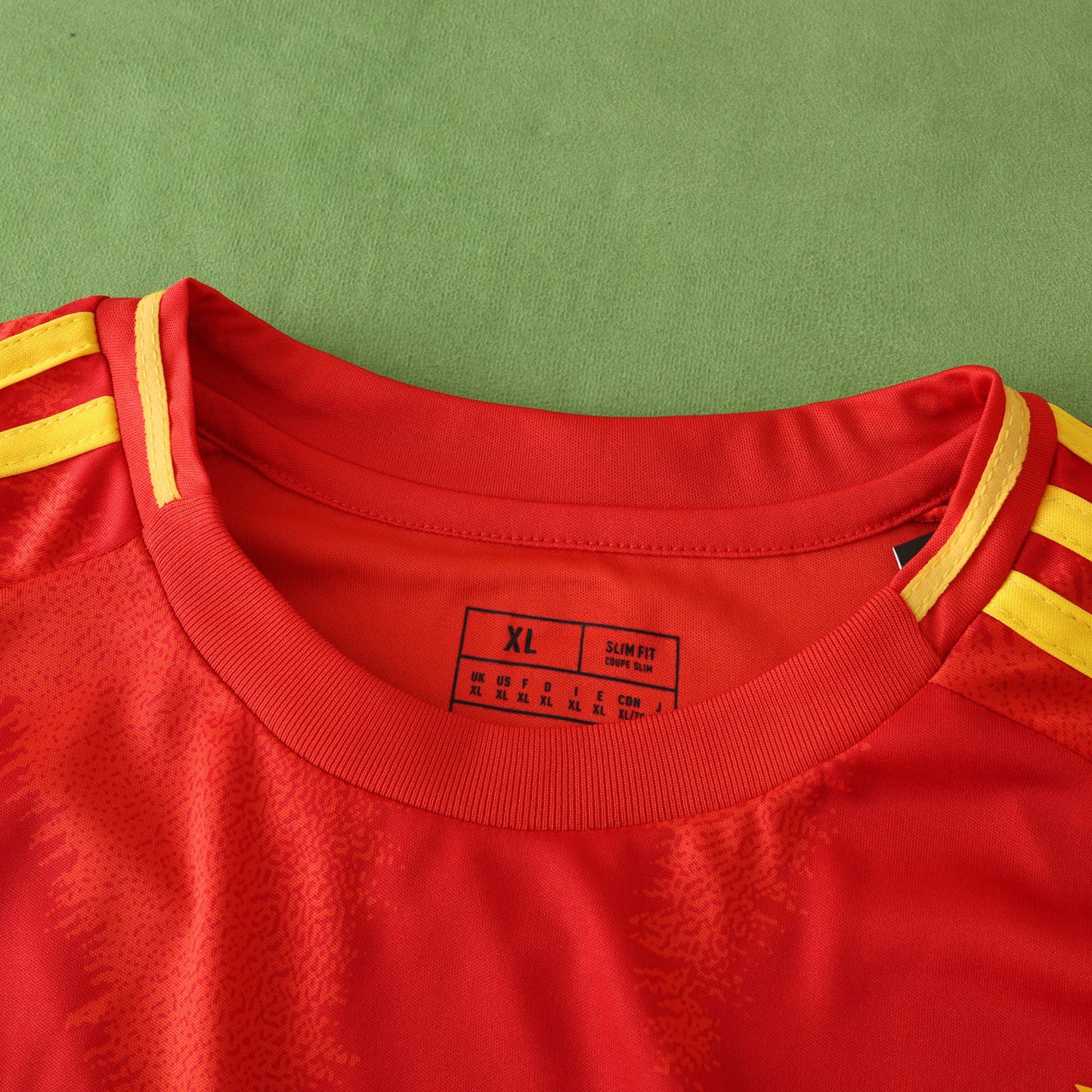 Spain 2024/25 Home Jersey - Fan Edition - The Jersey Vault