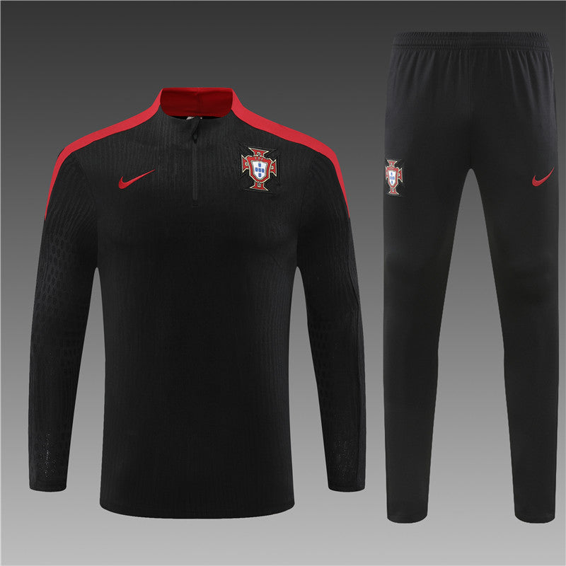 Portugal 2024/25 Training Tracksuit ( Black)