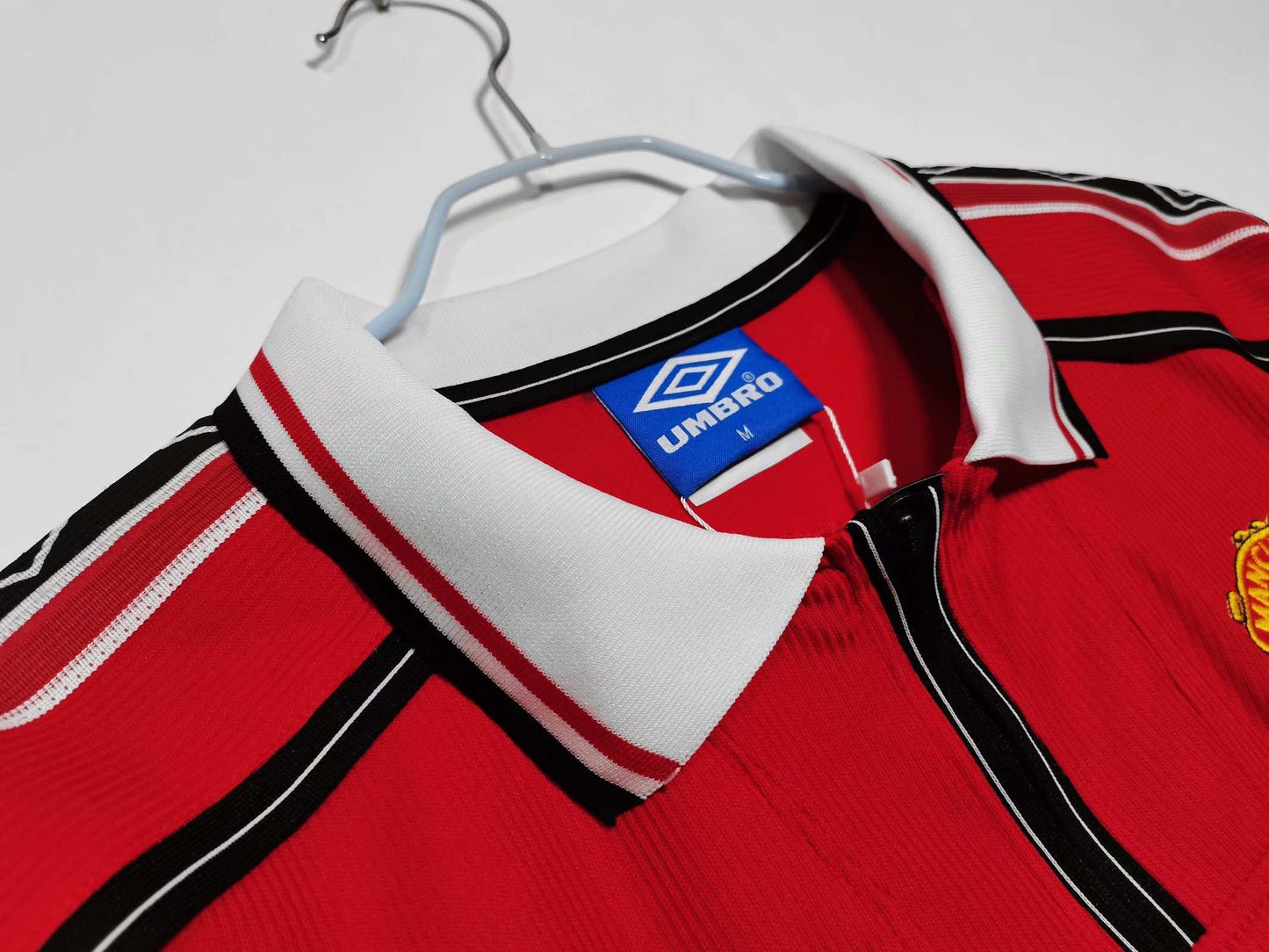 Manchester United 1998/99 Longsleeved Home Jersey - Retro Edition - The Jersey Vault