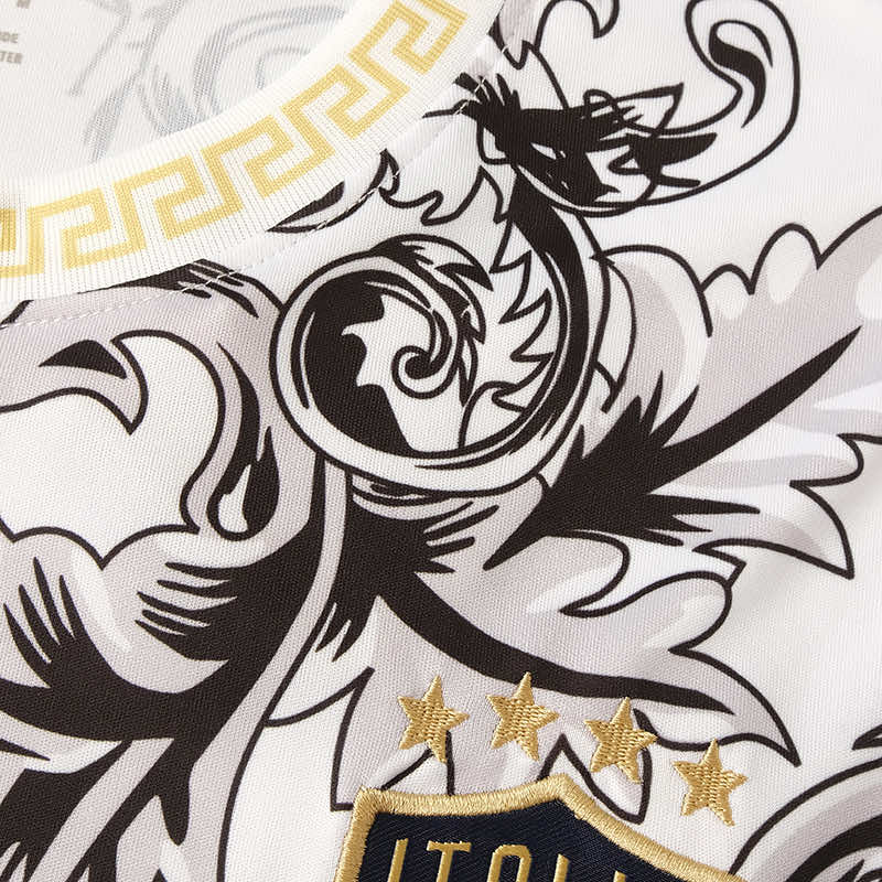 Italy 2023/24 White Versace Jersey - Special Edition