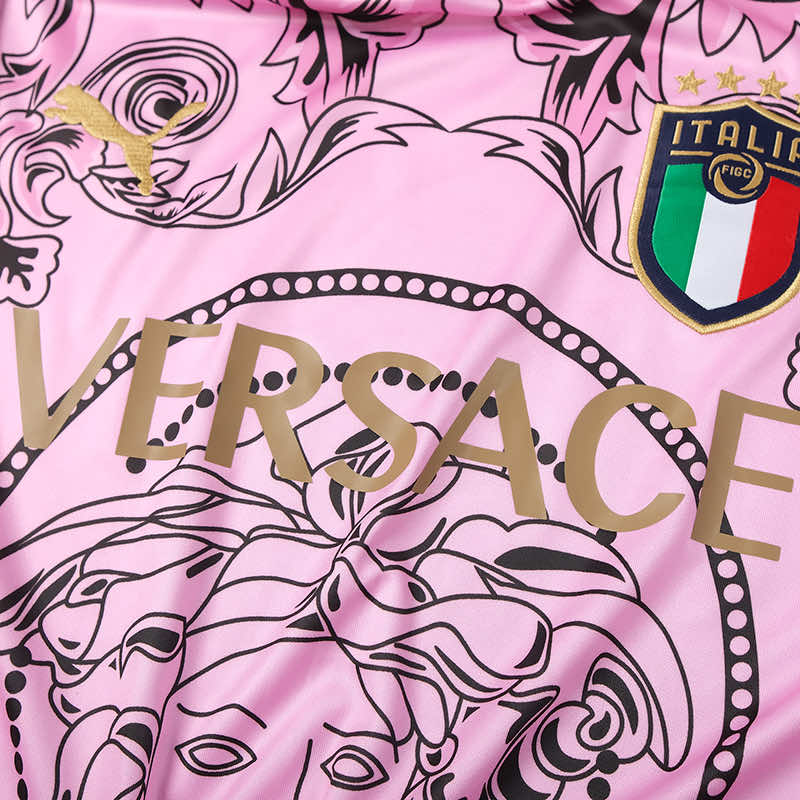 Italy 2023/24 Pink Versace Jersey - Special Edition