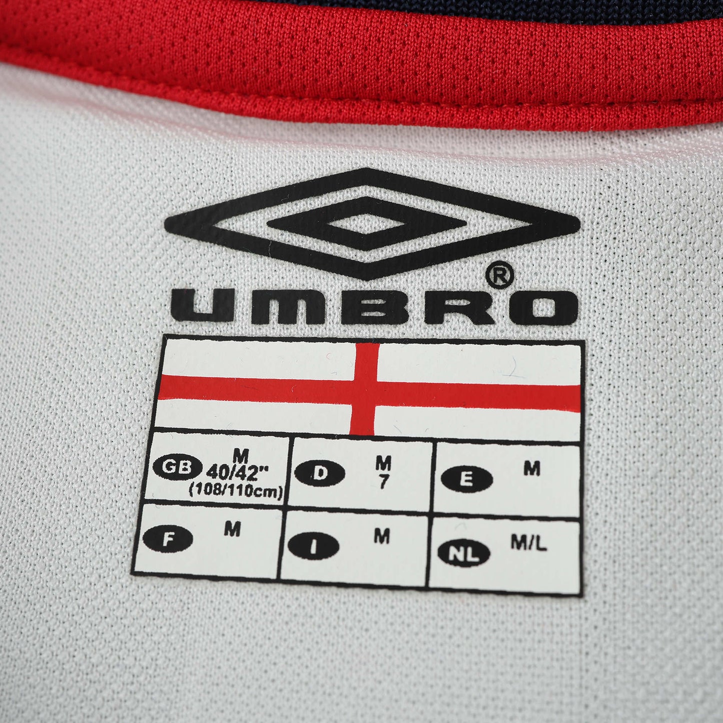 England 2003/03 Home Jersey - Retro Edition - The Jersey Vault
