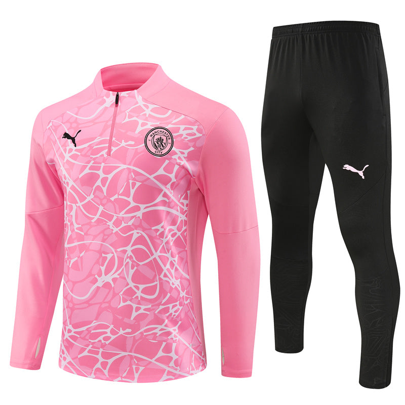 Manchester City 2024/25 Training Tracksuit (Pink)