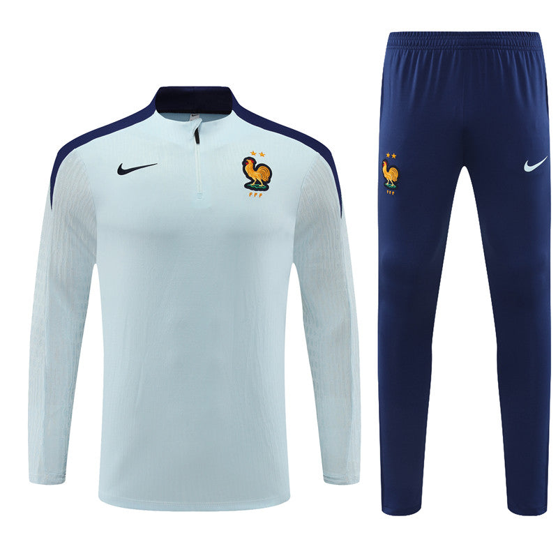 France 2024/25 Training Tracksuit (Light Blue)