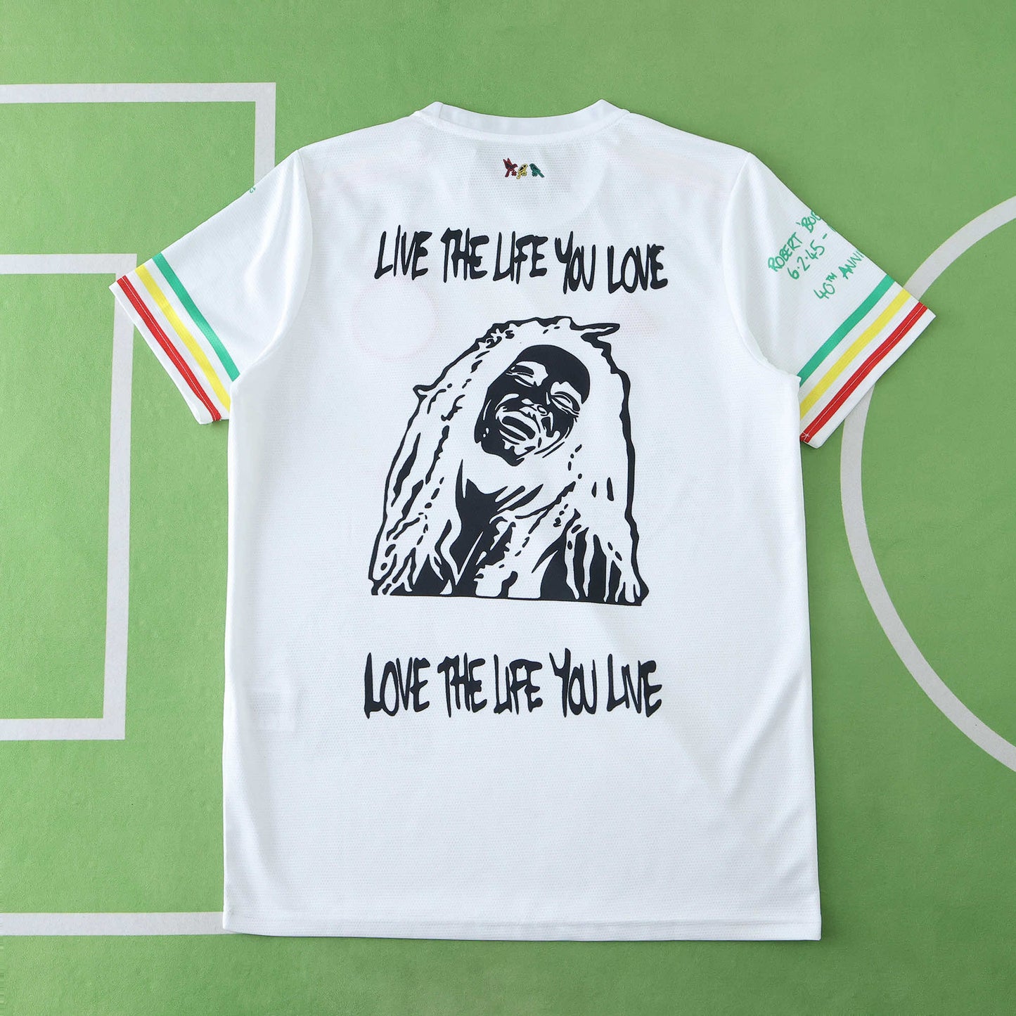 AFC Ajax 2025/26 Bob Marley Concept Jersey - Special Edition (White)