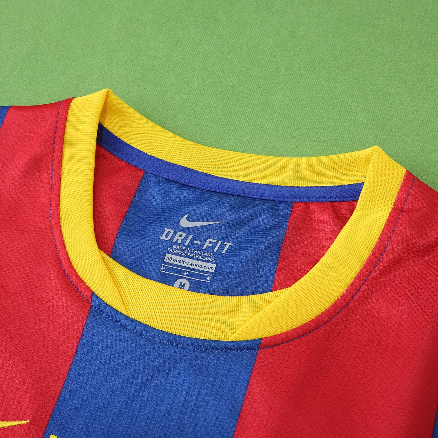 FC Barcelona 2010/11 Longsleeved Home Jersey - Retro Edition