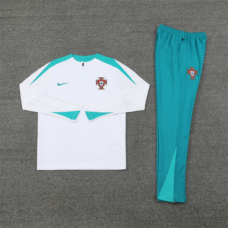 Portugal 2024/25 Training Tracksuit ( White)