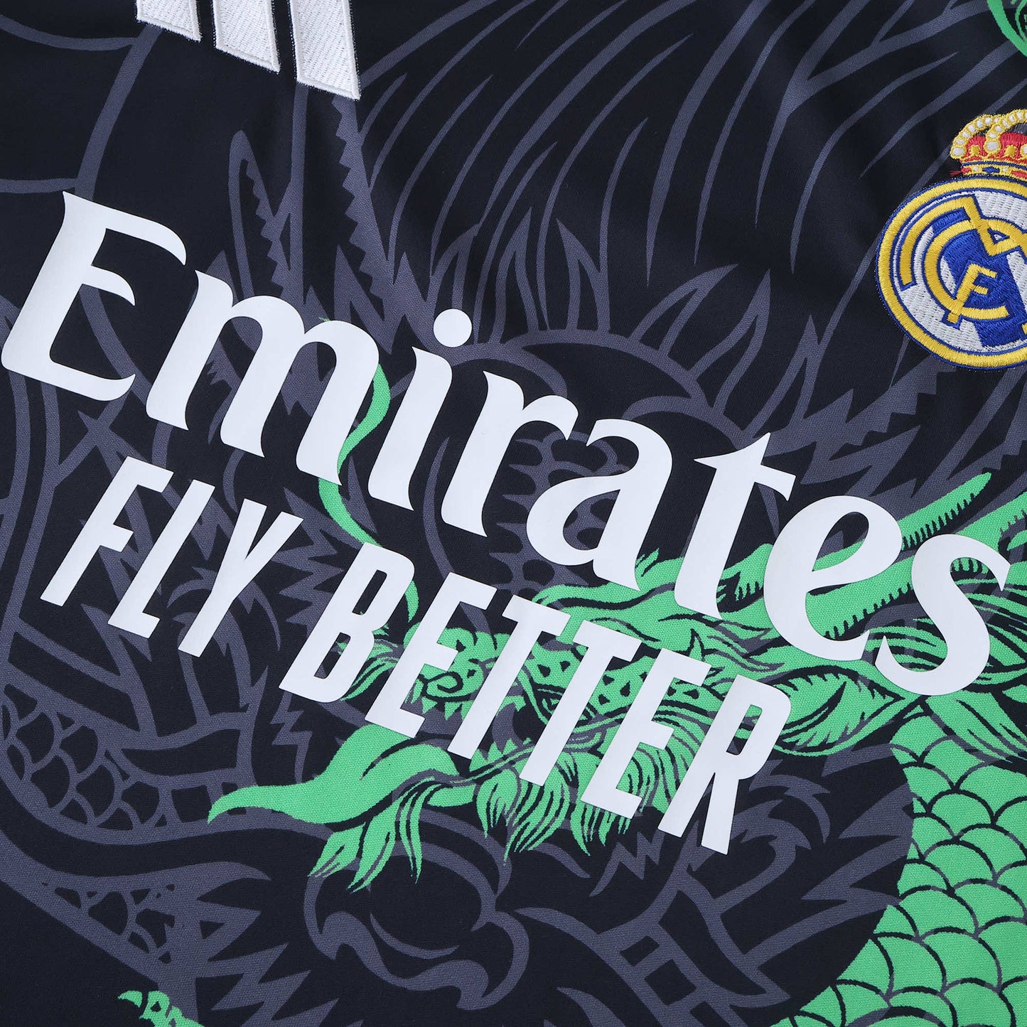 Real Madrid 2024/25 Emerald Dragon Jersey - Special Edition - The Jersey Vault