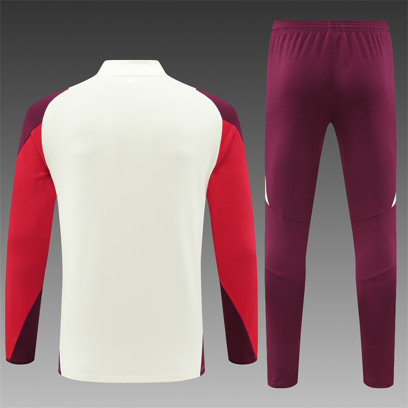 Bayern Munich 2024/25 Training Tracksuit (Cream)