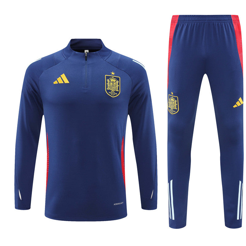 Spain 2024/25 Training Tracksuit (Navy)