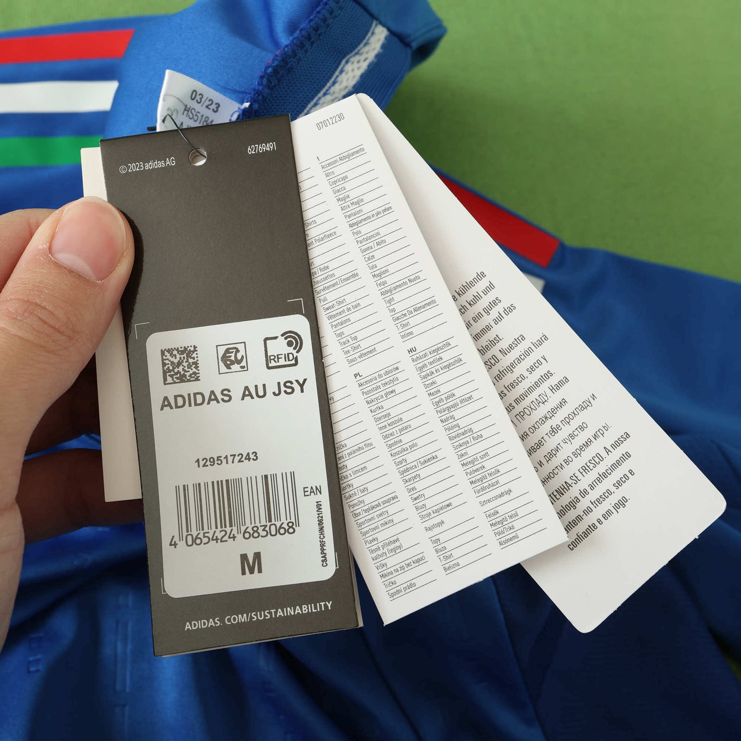 Italy 2024/2025 Home Jersey - Player Edition - The Jersey Vault
