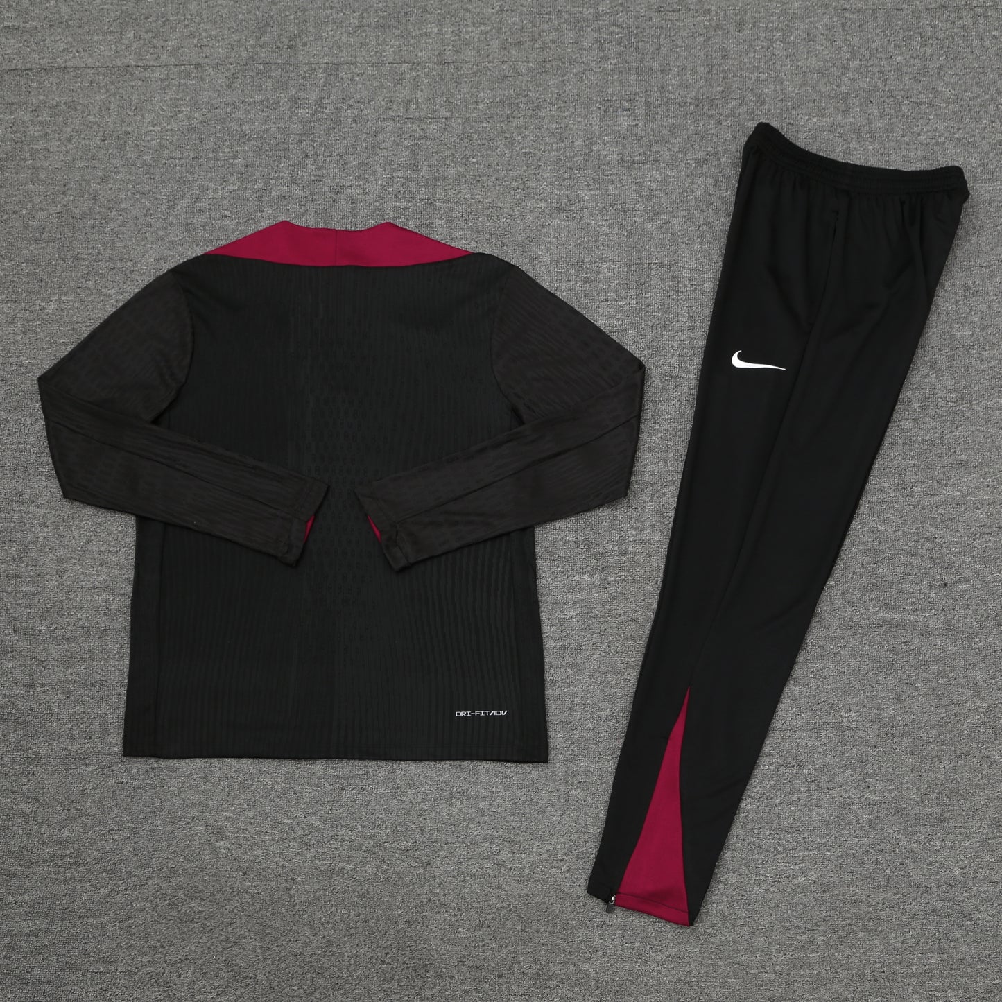 Paris Saint Germain 2024/25 Training Tracksuit ( Black+ Maroon)