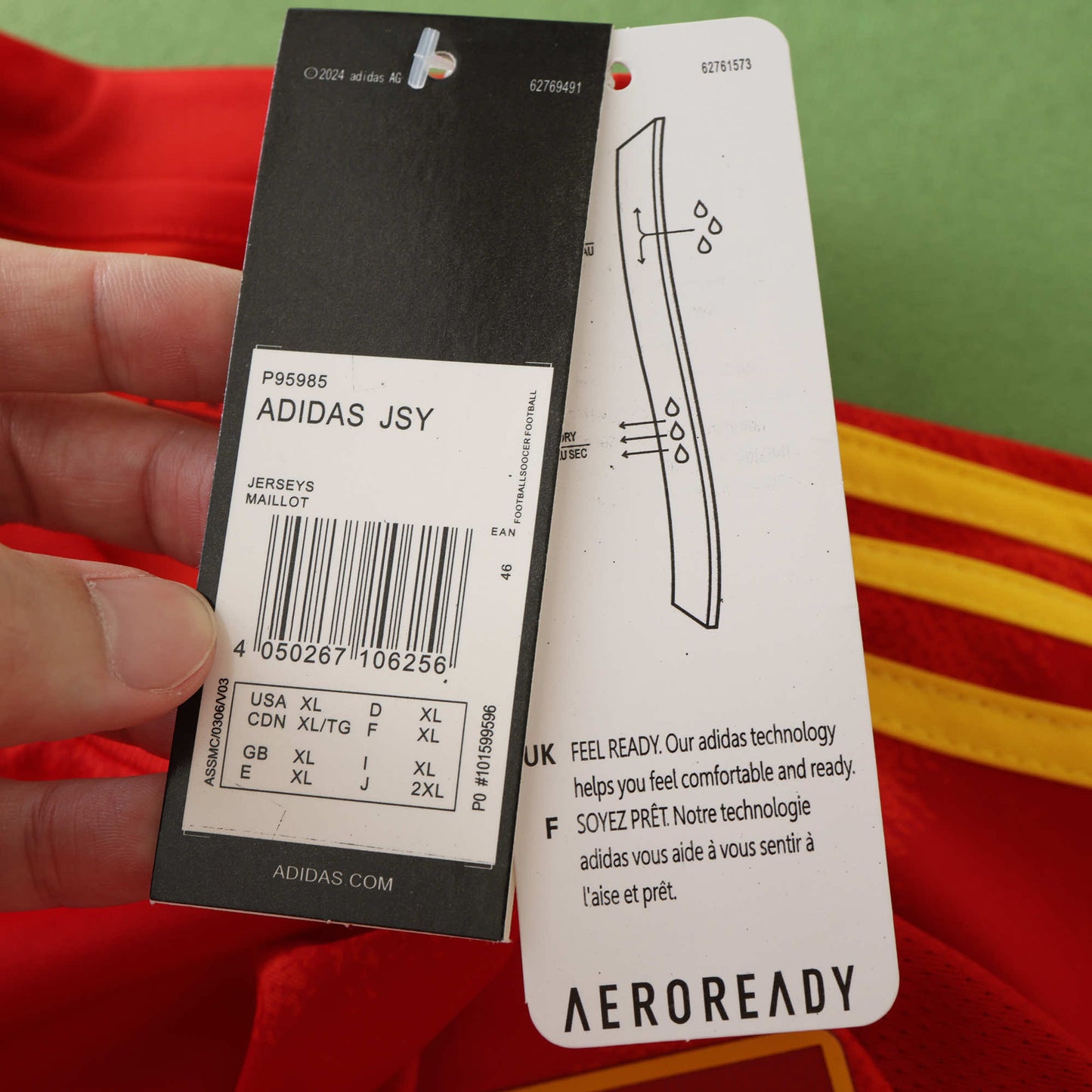 Spain 2024/25 Home Jersey - Fan Edition - The Jersey Vault