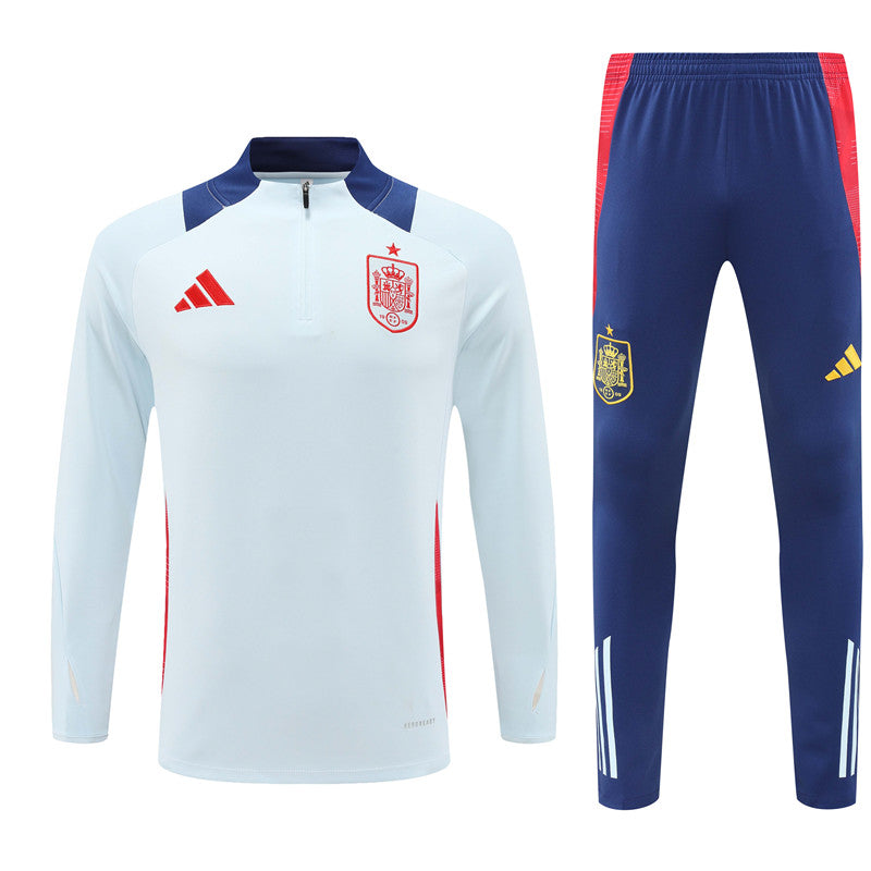Spain 2024/25 Training Tracksuit (White)