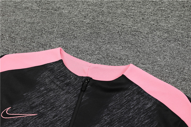 Paris Saint Germain 2024/25 Training Tracksuit ( Black + Pink)