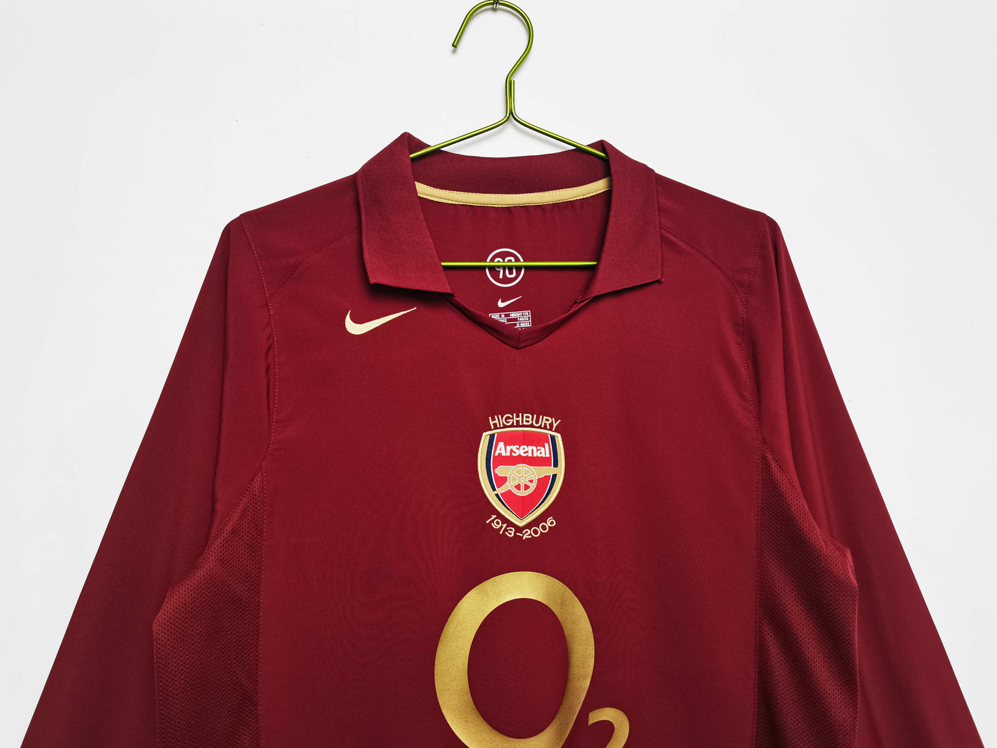 Arsenal 2005/06 Longsleeved Home Jersey - Retro Edition