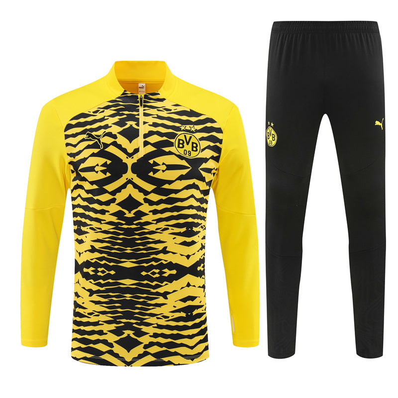 Borussia Dortmund 2024/25 Training Tracksuit (Yellow + Black)