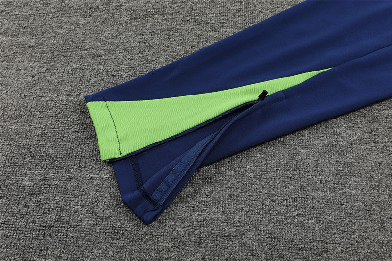 Brazil 2024/25 Training Tracksuit (Navy)