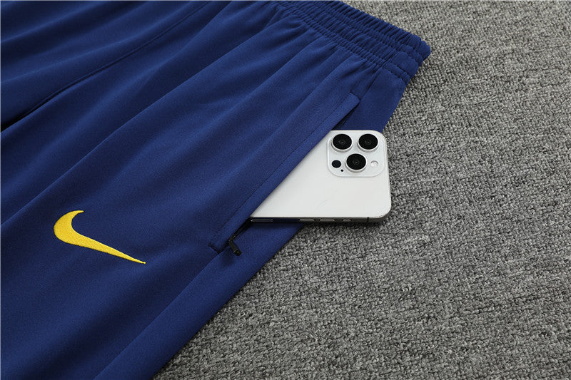 Brazil 2024/25 Training Tracksuit (Navy)