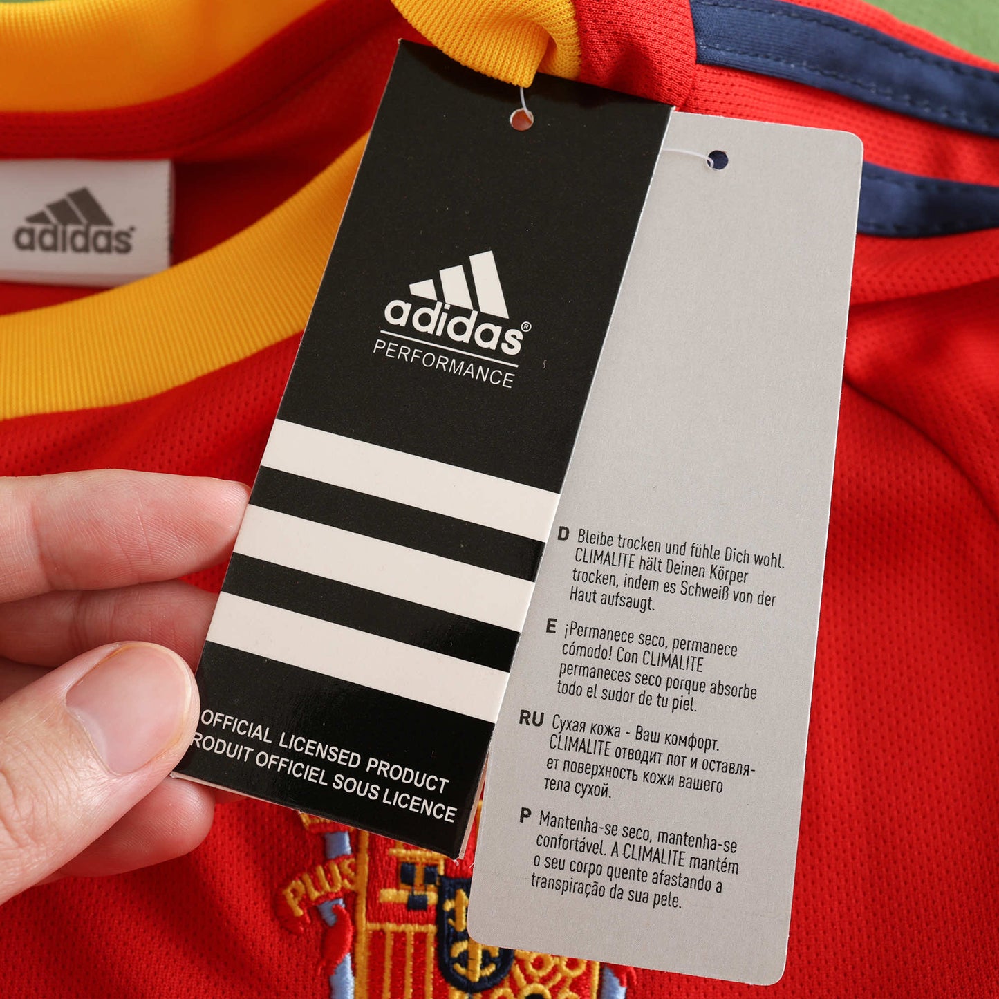 Spain 2002/03 Home Jersey - Retro Edition