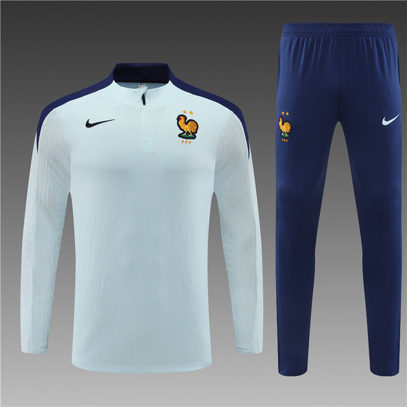 France 2024/25 Training Tracksuit (Light Blue)