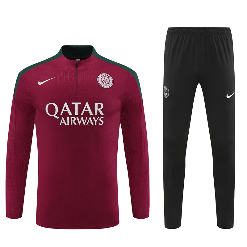 Paris Saint Germain 2024/25 Training Tracksuit ( Maroon)