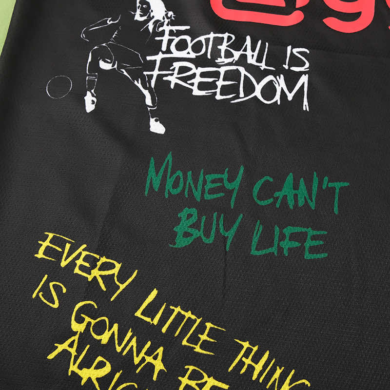 AFC Ajax 2025/26 Bob Marley Concept Jersey - Special Edition (Black)