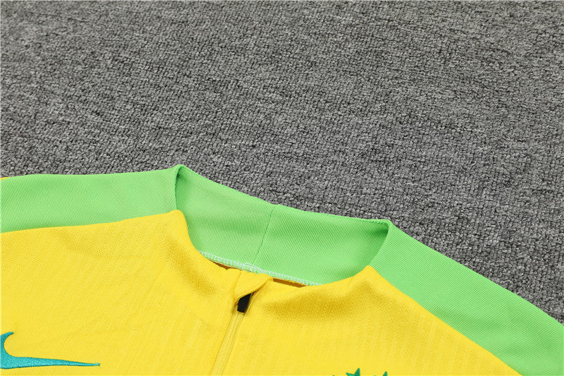 Brazil 2024/25 Training Tracksuit (Yellow)