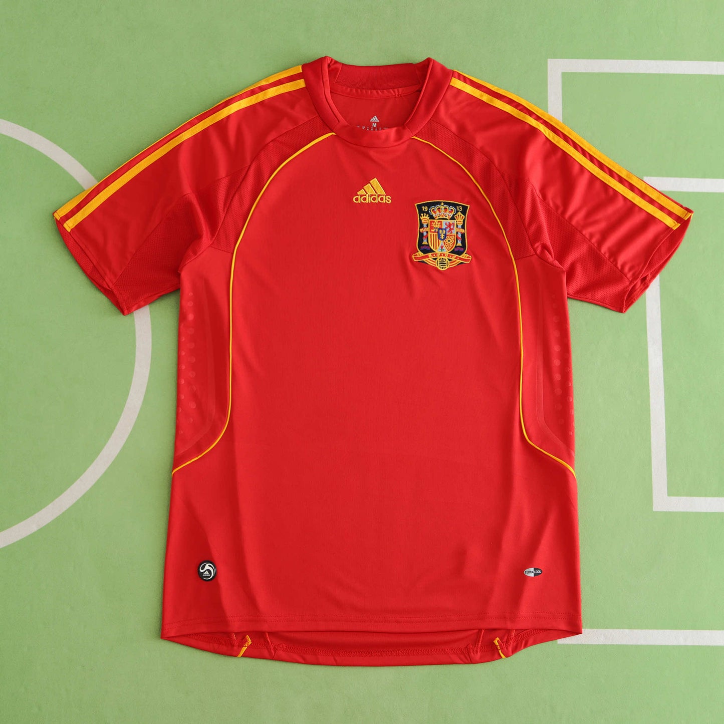 Spain 2008/09 Home Jersey - Retro Edition