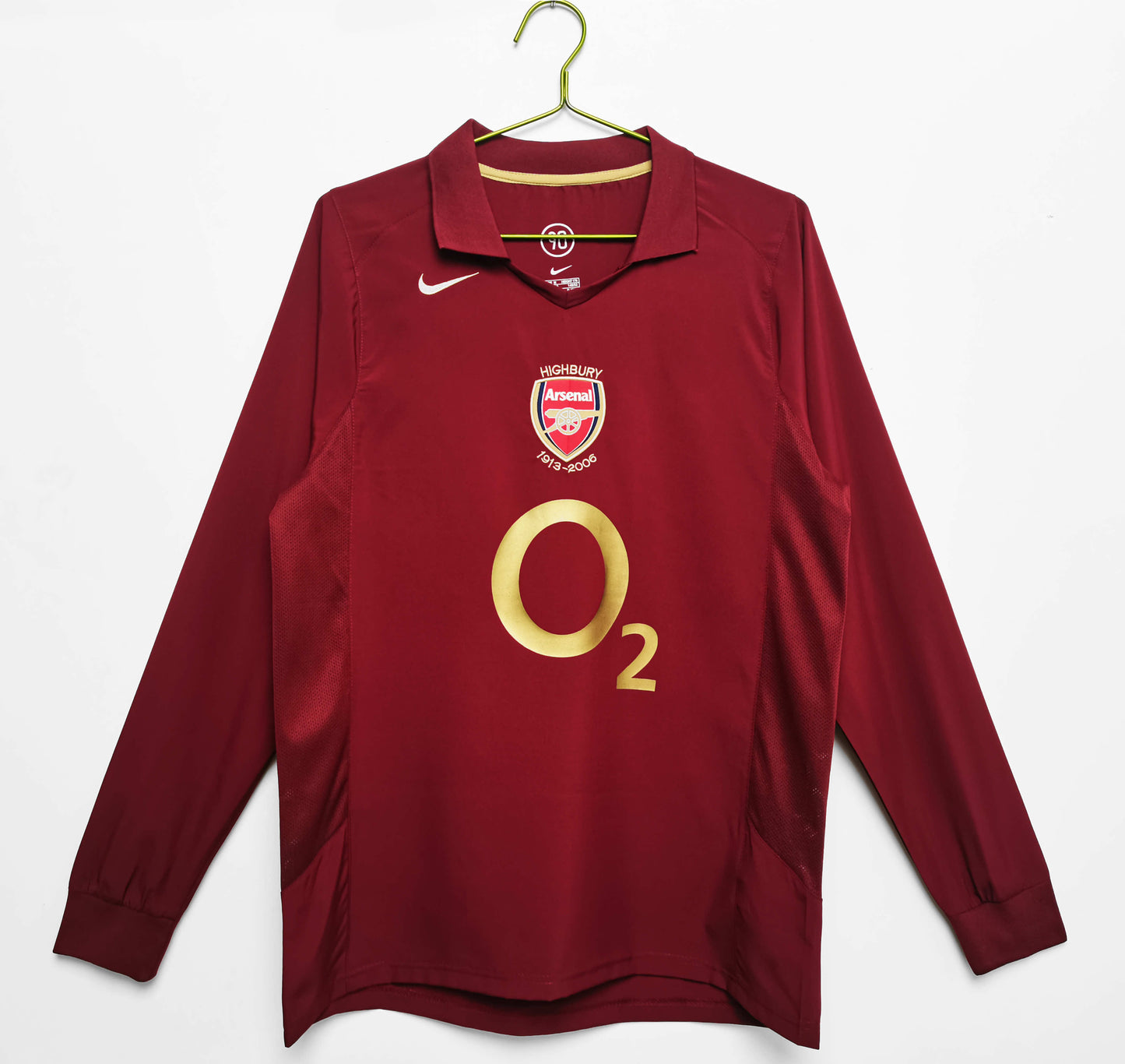 Arsenal 2005/06 Longsleeved Home Jersey - Retro Edition