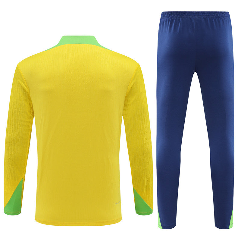 Brazil 2024/25 Training Tracksuit (Yellow)