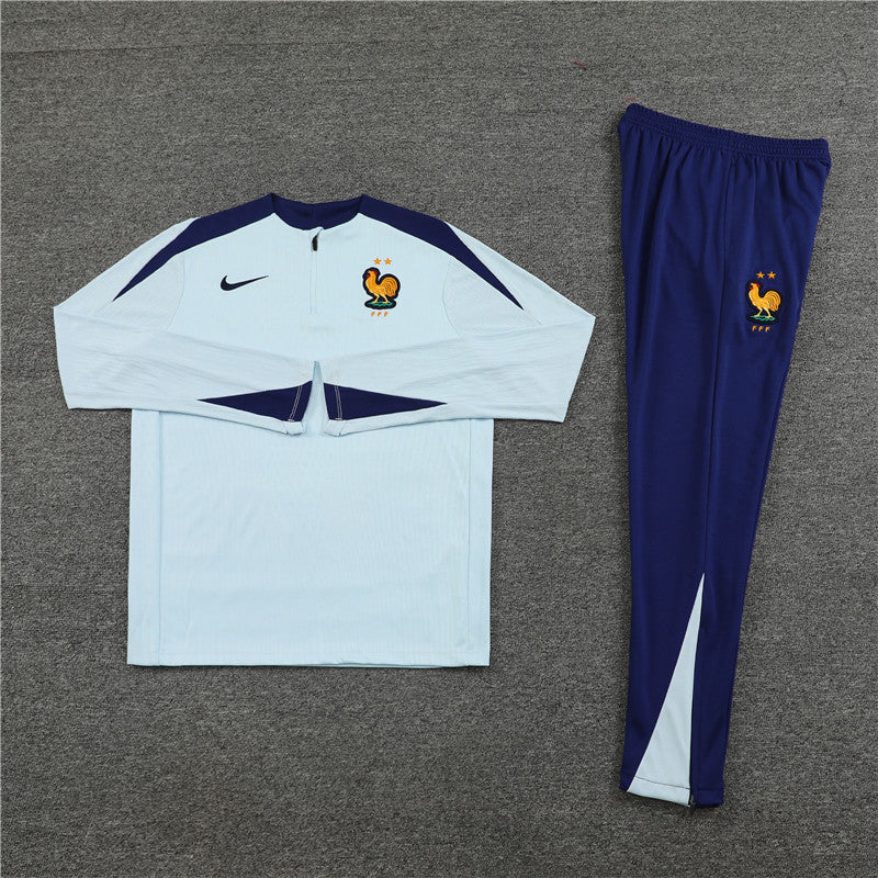 France 2024/25 Training Tracksuit (Light Blue)