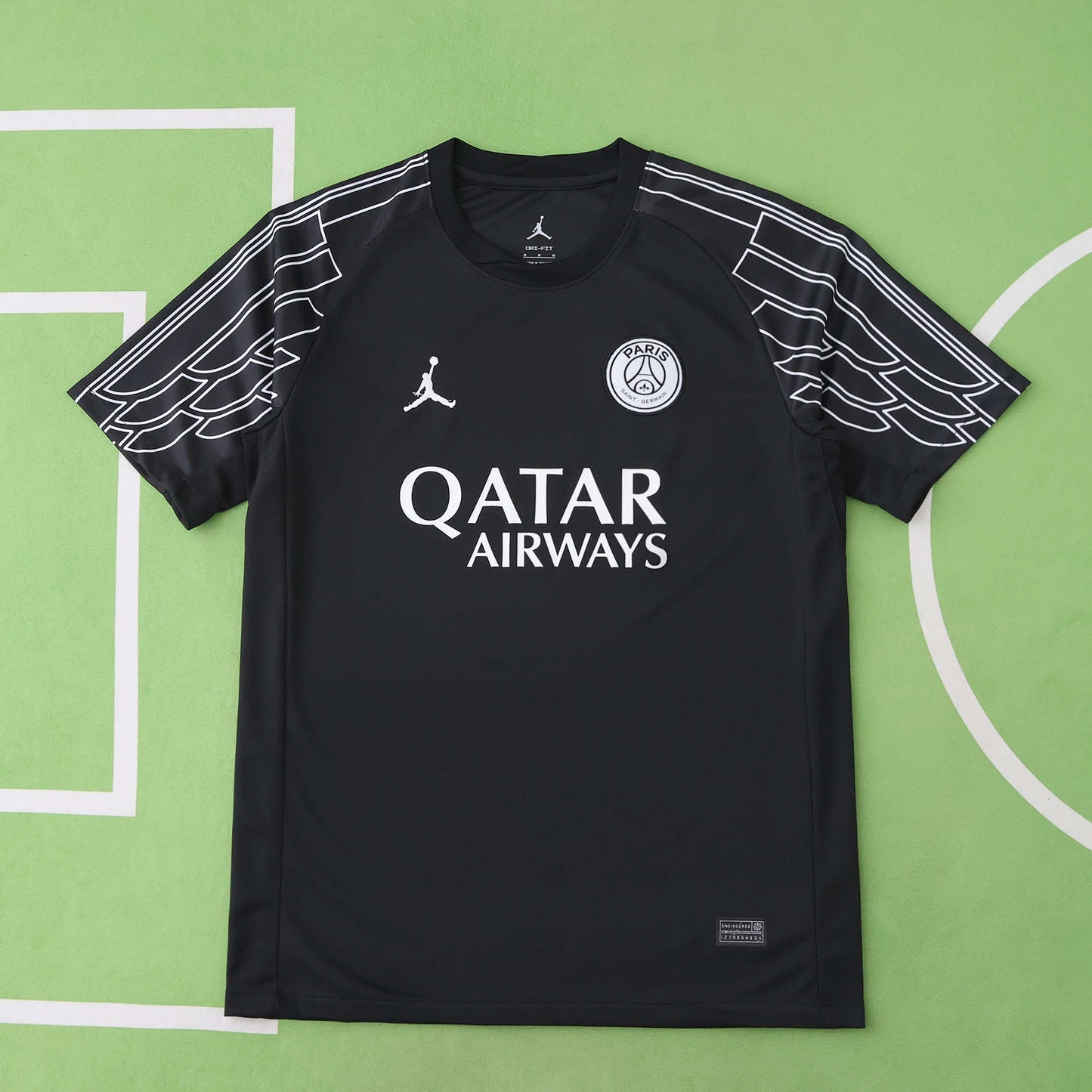 Paris Saint Germain 2024/25 Third Jersey - Fan Edition (Black)